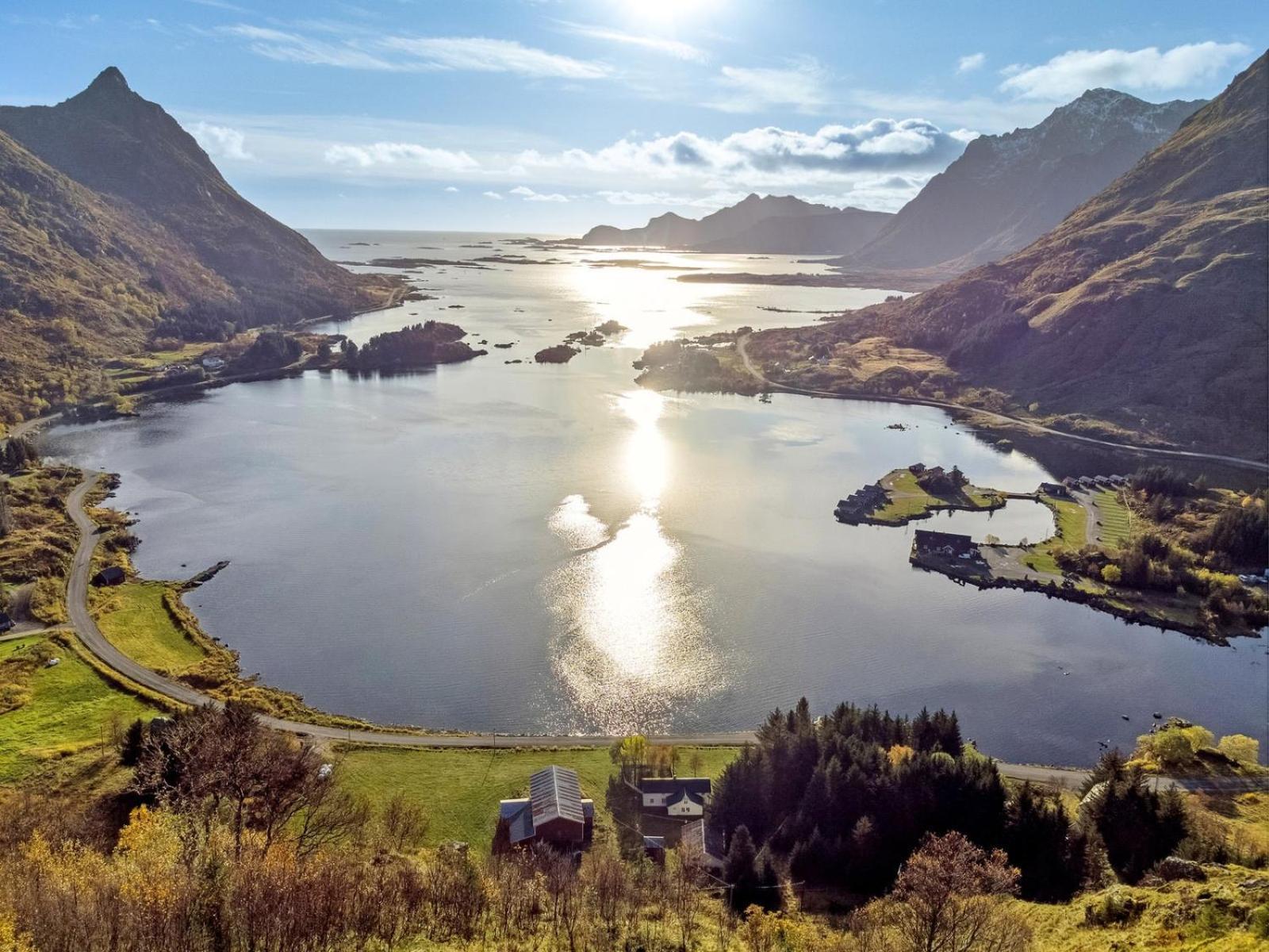 Brustranda Fjordcamping Valberg 외부 사진