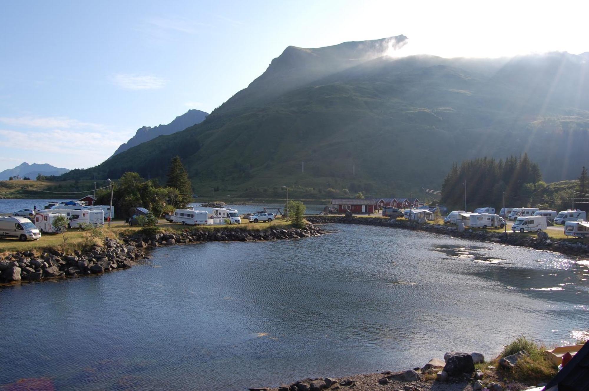 Brustranda Fjordcamping Valberg 외부 사진