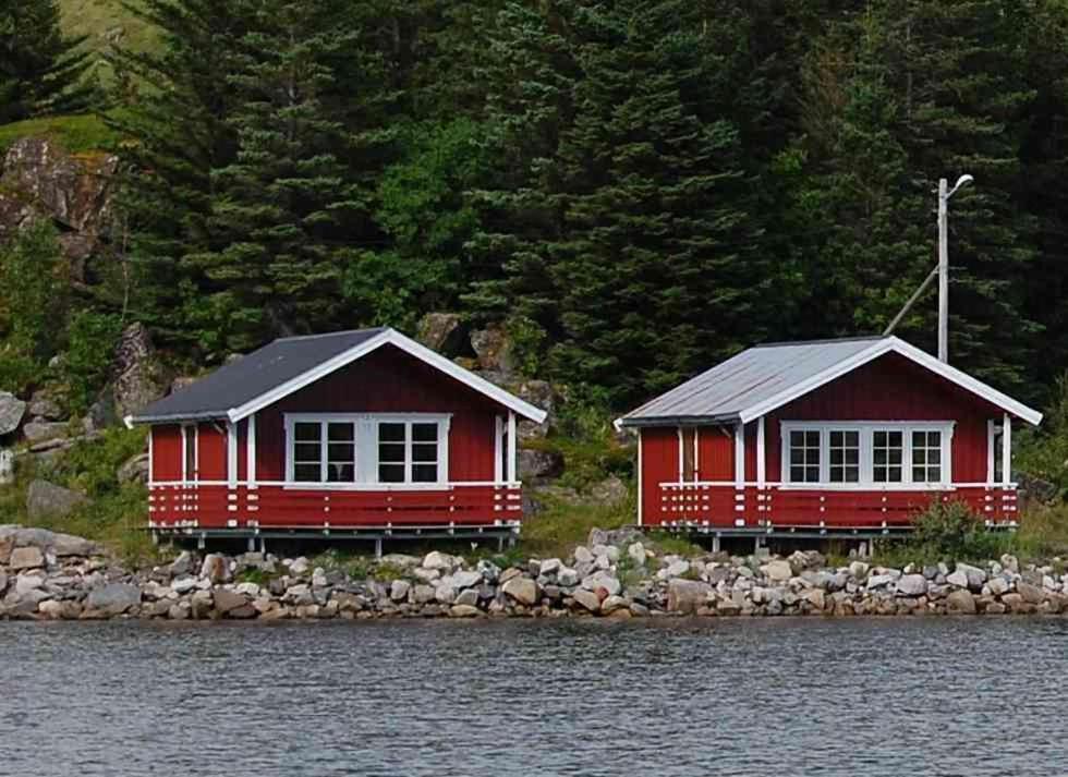 Brustranda Fjordcamping Valberg 외부 사진