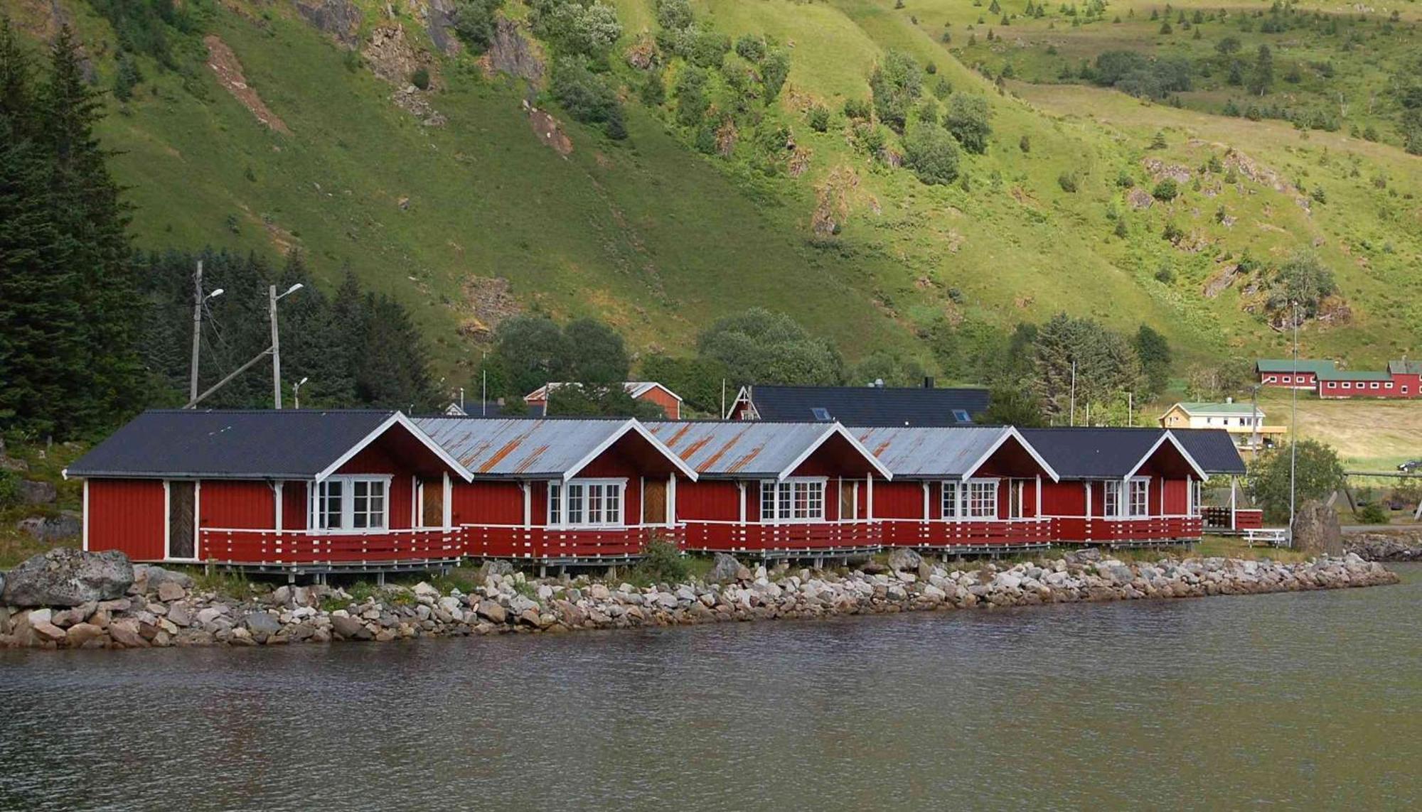 Brustranda Fjordcamping Valberg 외부 사진
