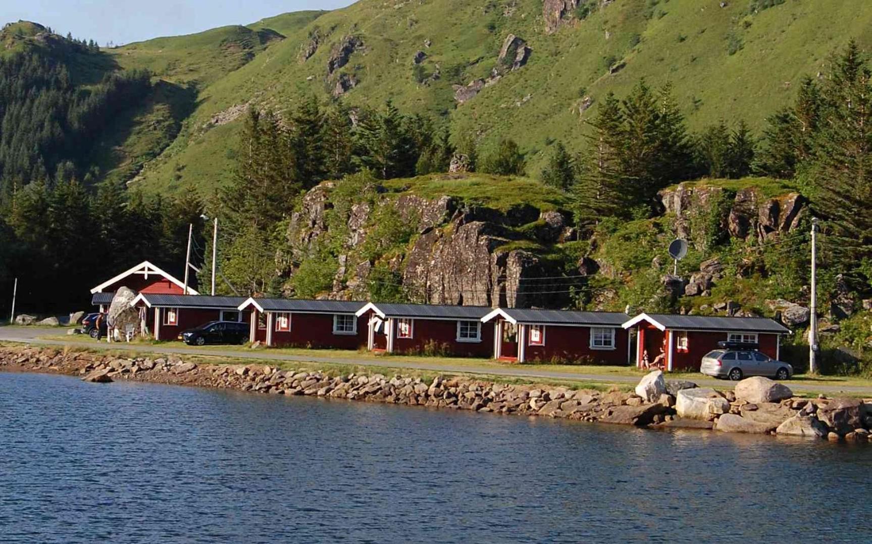 Brustranda Fjordcamping Valberg 외부 사진