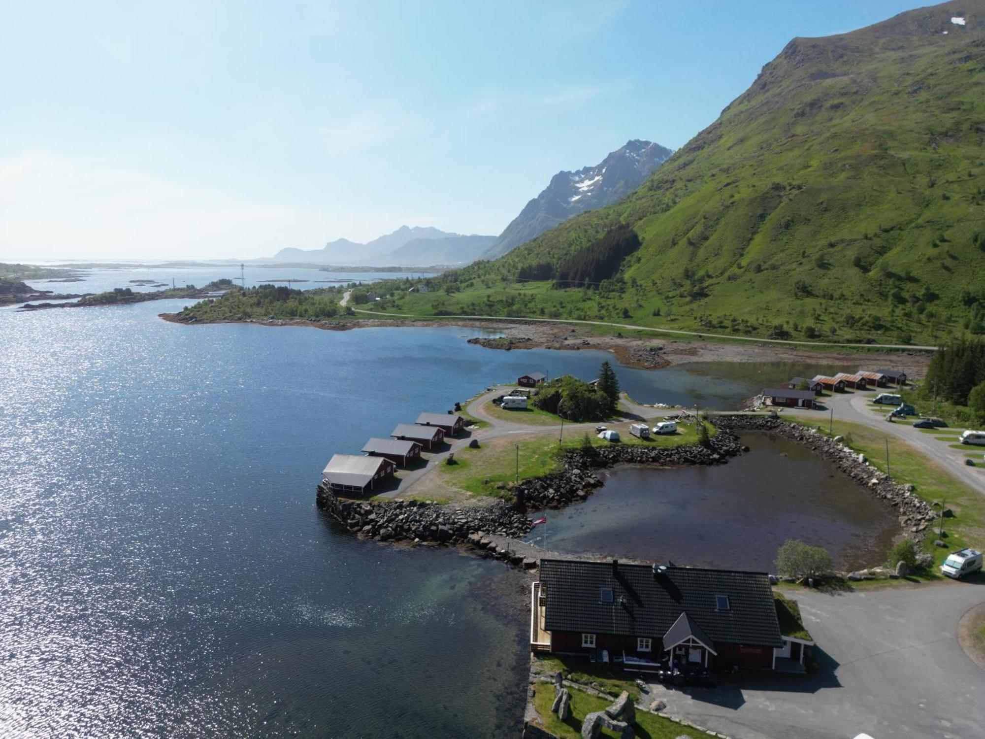 Brustranda Fjordcamping Valberg 외부 사진